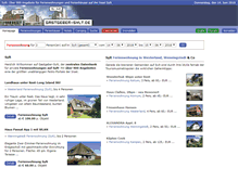 Tablet Screenshot of gastgeber-sylt.de